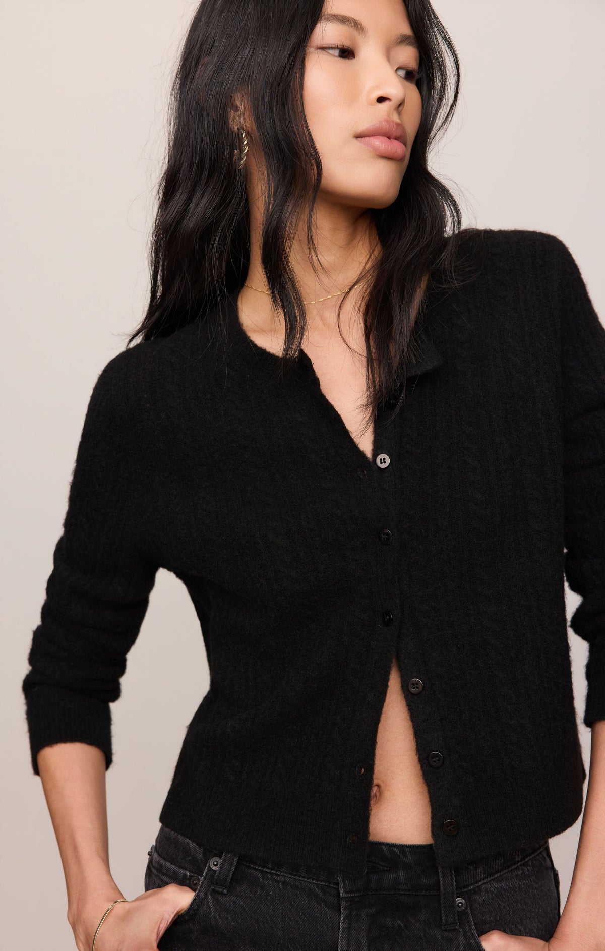 Z SUPPLY Medina Cable Cardigan