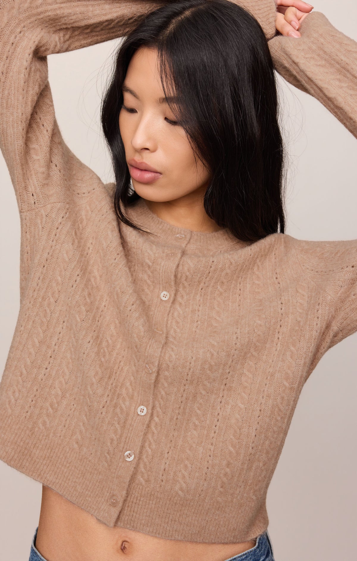 Z SUPPLY Medina Cable Cardigan
