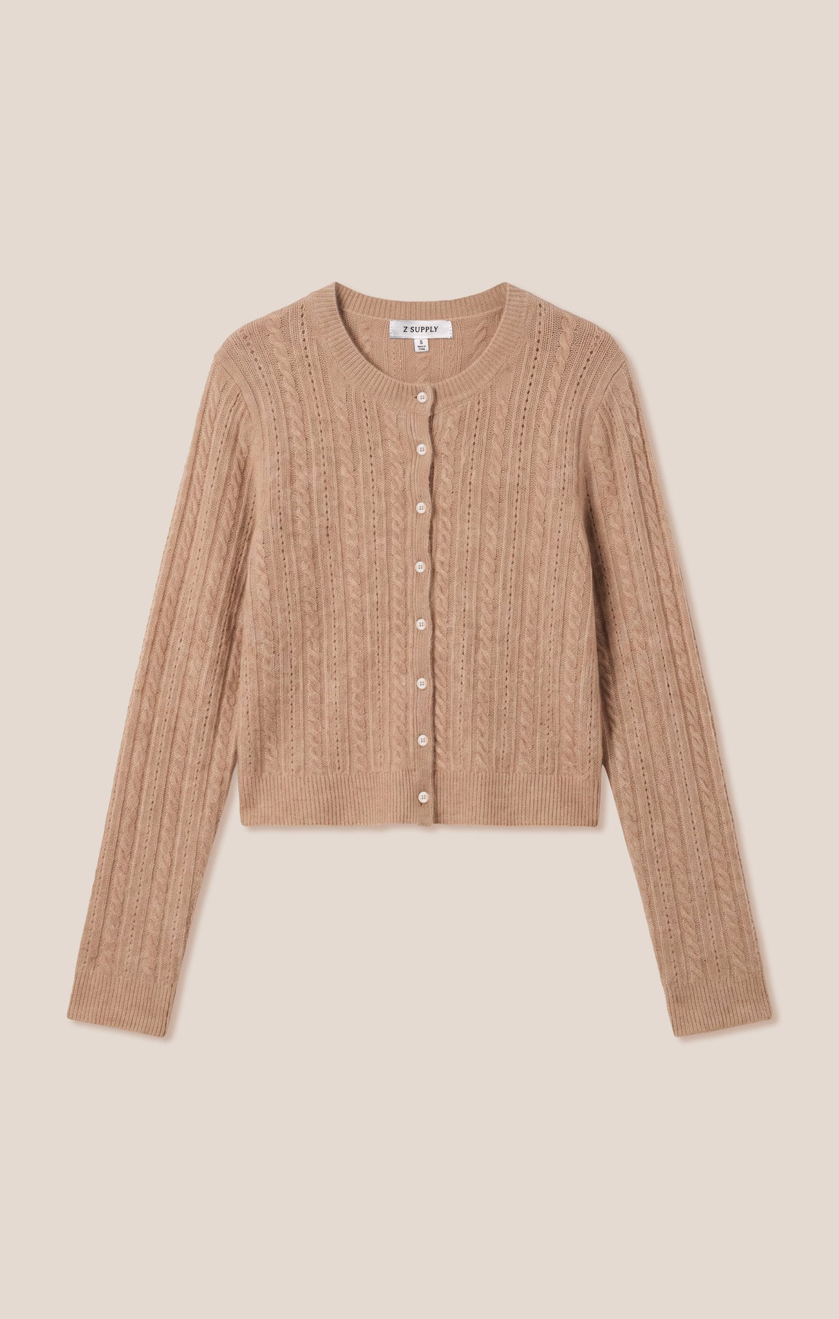 Z SUPPLY Medina Cable Cardigan
