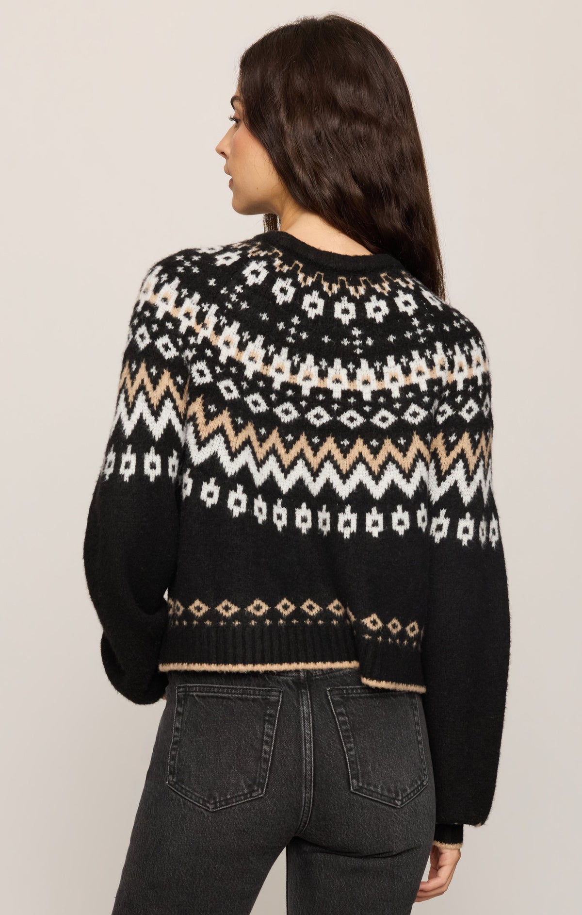 Z SUPPLY String The Lights Fair Isle Sweater