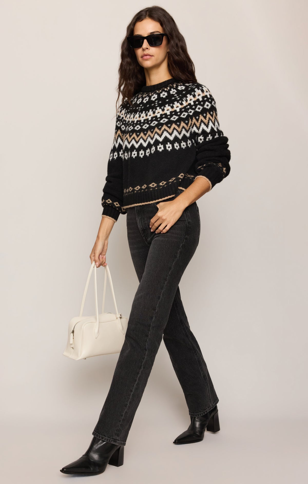 Z SUPPLY String The Lights Fair Isle Sweater