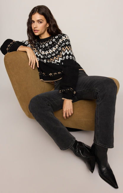 Z SUPPLY String The Lights Fair Isle Sweater