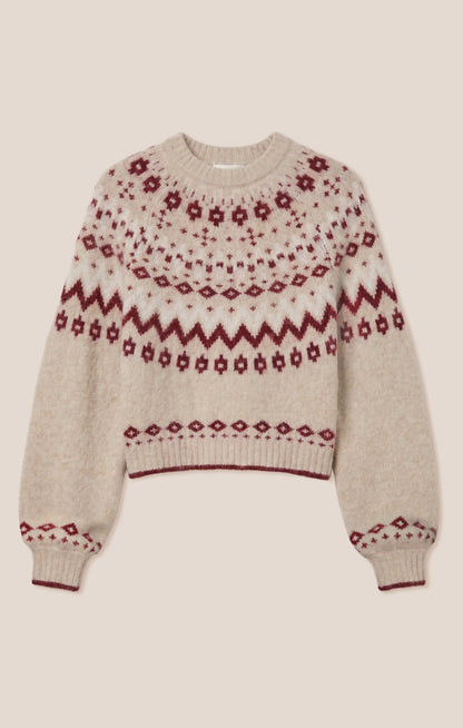 Z SUPPLY String The Lights Fair Isle Sweater