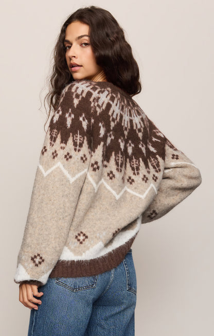 Z SUPPLY Laissez Faire Isle Sweater