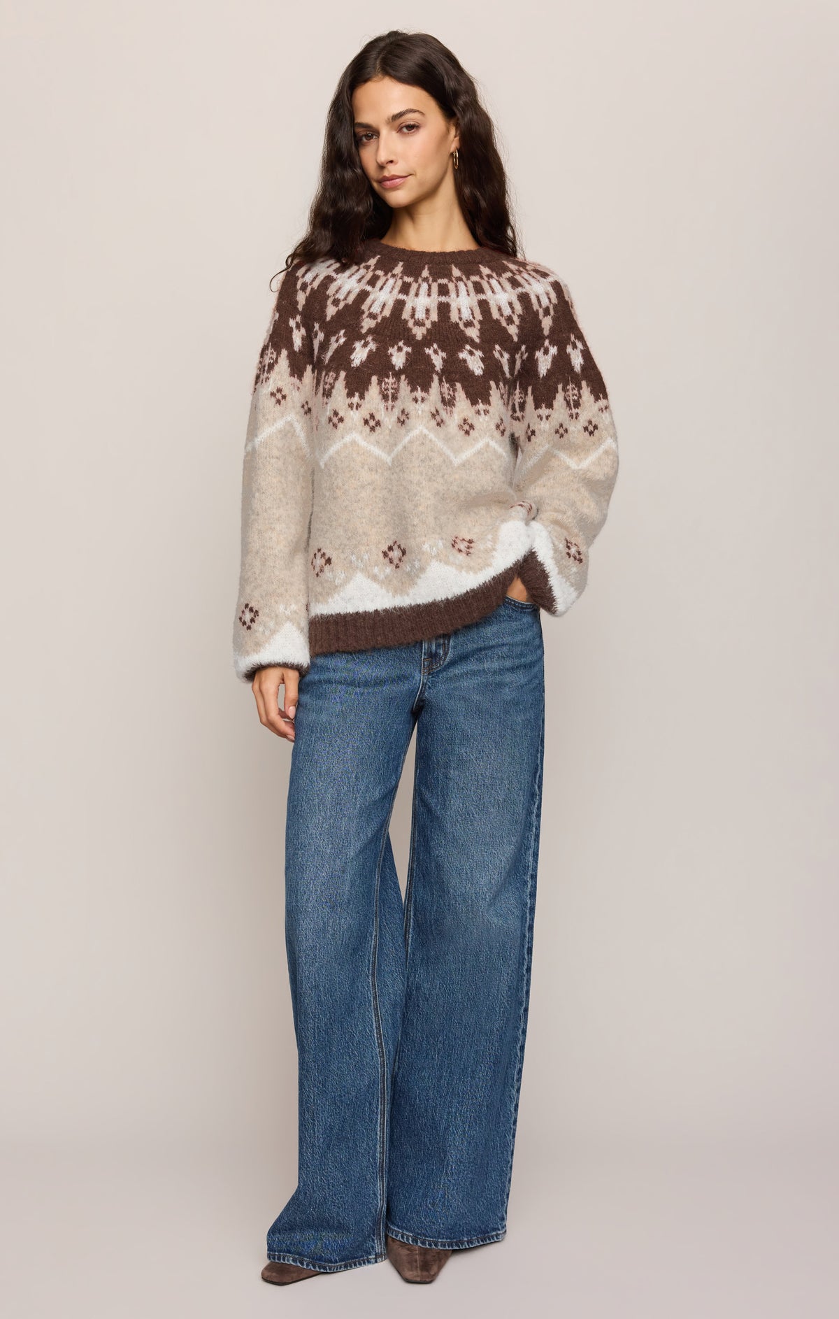 Z SUPPLY Laissez Faire Isle Sweater