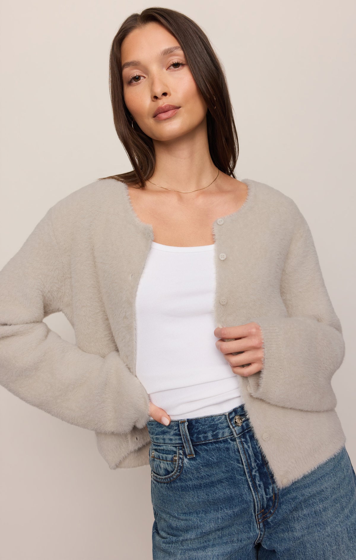Z SUPPLY Winterglow Fluffy Cardigan