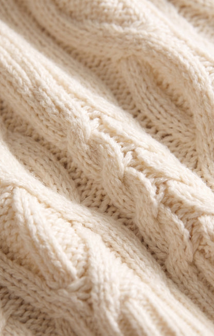 Z SUPPLY Hartwell Cable Knit Sweater - Sandstone