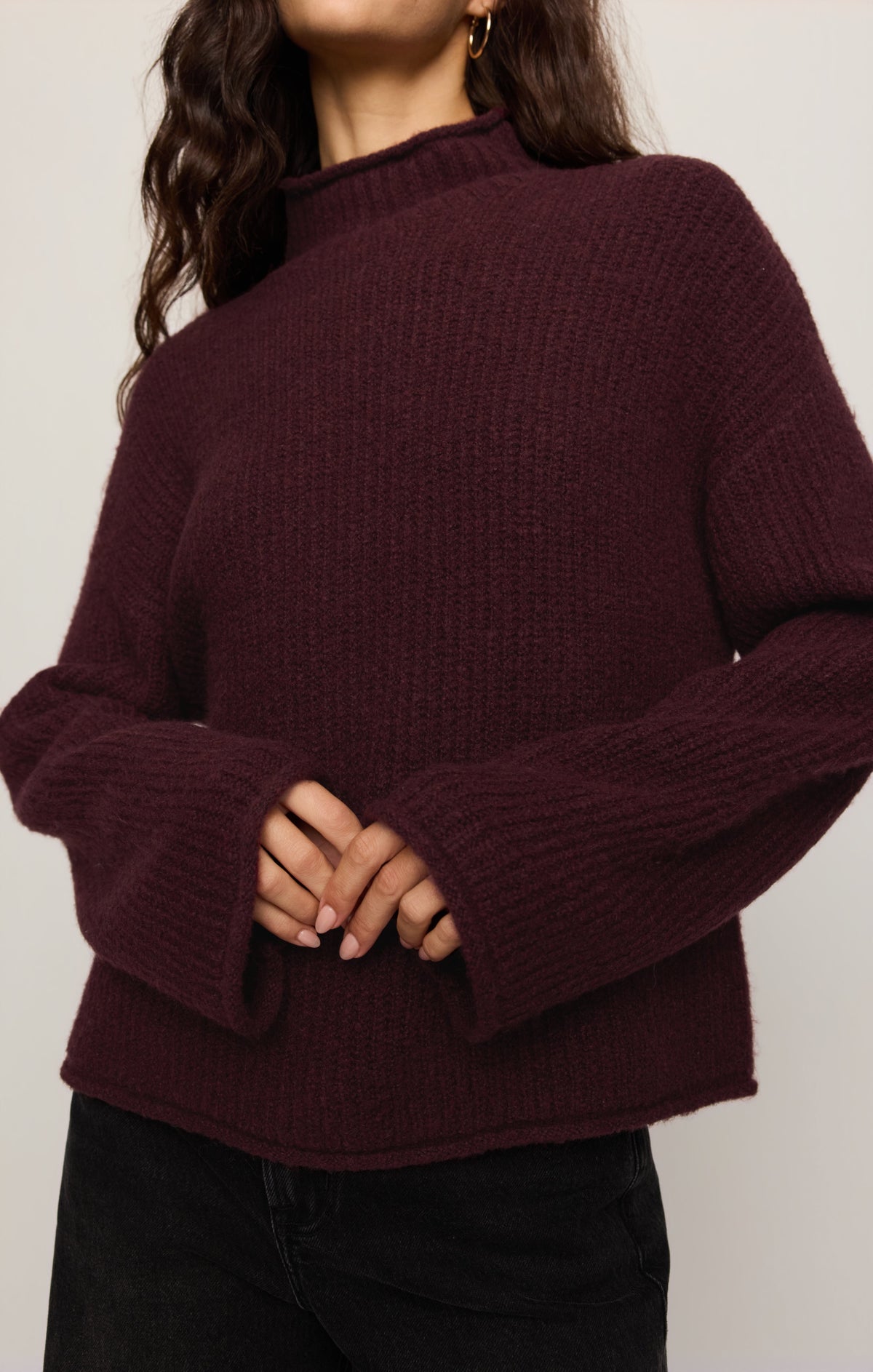 Z SUPPLY Warm Wishes Turtleneck Sweater
