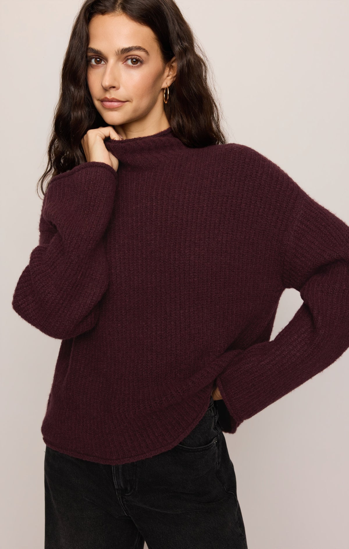 Z SUPPLY Warm Wishes Turtleneck Sweater