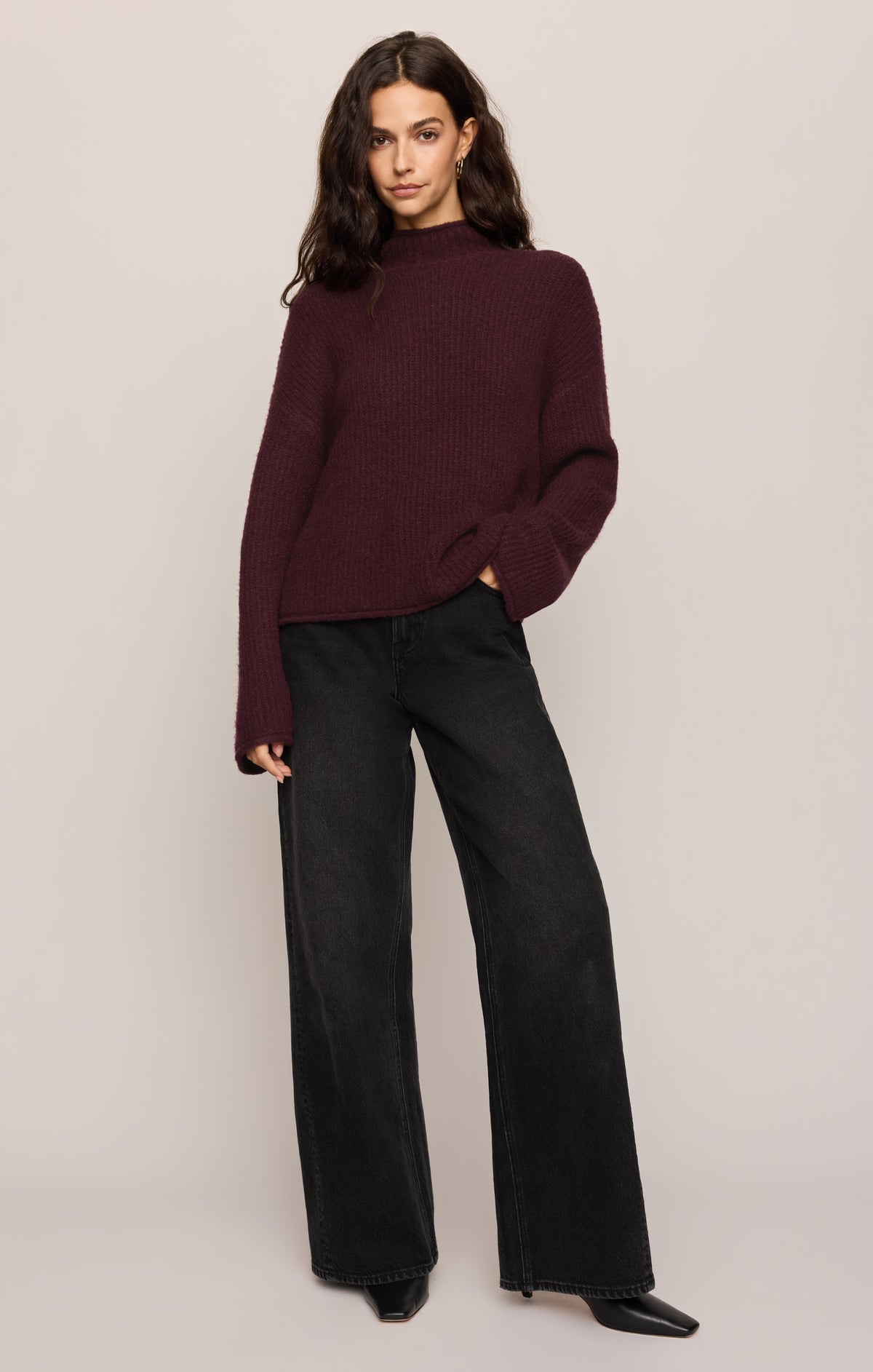 Z SUPPLY Warm Wishes Turtleneck Sweater