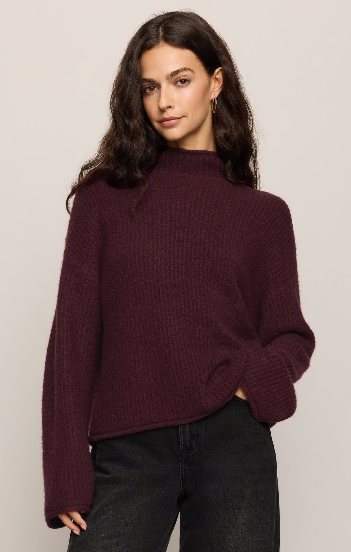 Z SUPPLY Warm Wishes Turtleneck Sweater